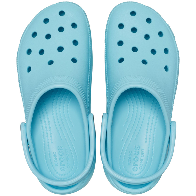Slapi Crocs Classic Clog W pt Femei / 36-37 / Albastru deschis photo 5